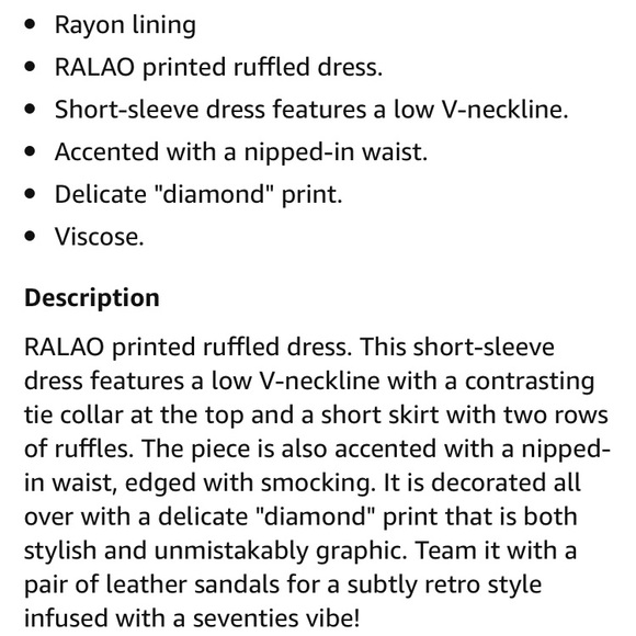 Maje Red and Black Fit and Flare Print Dress - Picture 12 of 12